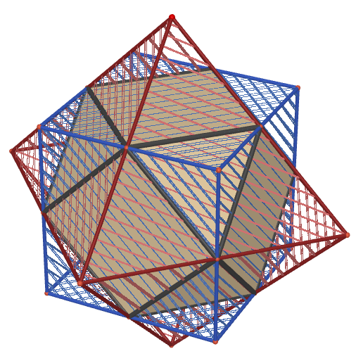 Cuboctahedron and Its Compound