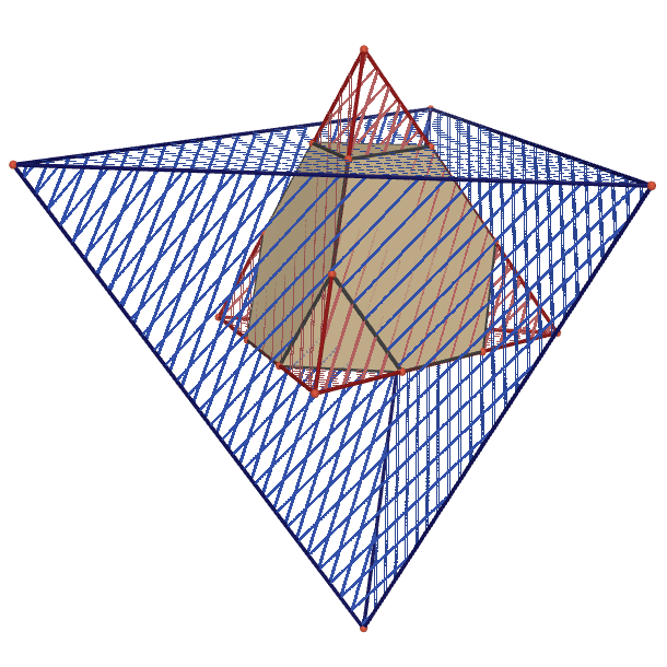 Truncated Tetrahedron and Its Compound