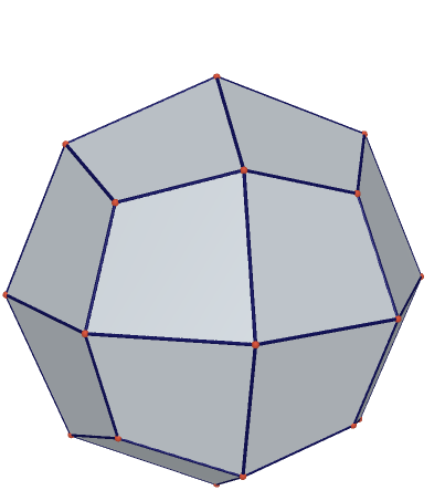 12面体内接6面体内接4面体内接8面体内接20面体